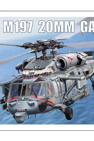 Zimi Model TC3D008 M197 20 mm Gatling Gun LEFT Side (for MH-60 S Knighthawk) Seulement Aujourd'hui