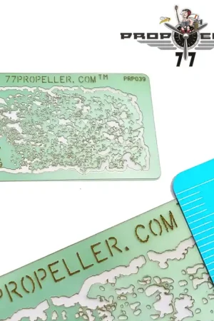 77propeller 039 Airbrush Template Small - Airbrush Stencils for spraying stains Solde