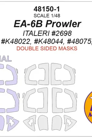 KV Models 48150-1 EA-6B Prowler (Double Sided) And Wheels Masks Must-Have
