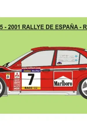 Bon Plan Rejimodel 43009 Mitsubishi Lancer Evo VI - Rally Catalunya 2001