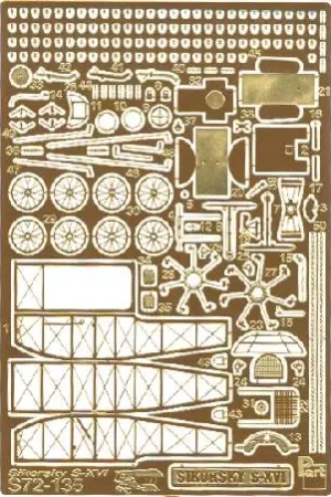 Prix Choc Part S72-135 Sikorsky S.XVI Dako Plast