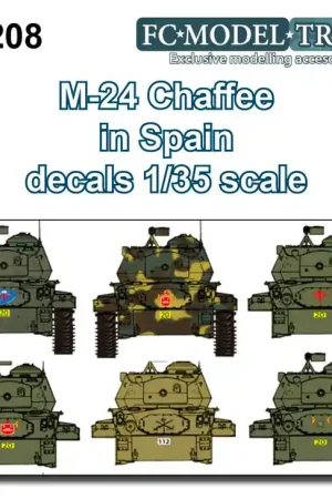 FC ModelTrend 35208 M24 Chaffee in Spain Populaire