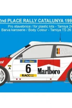 Acheter En Ligne Rejimodel 027 Toyota Corolla WRC - Loix Ypres / Catalonia 1998 (for Tamiya 24209 Kit)