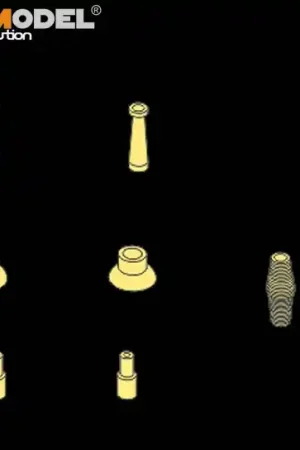 Retour Gratuit VoyagerModel.Co.Ltd PEA169 Modren US Stryker Family Antenna Set