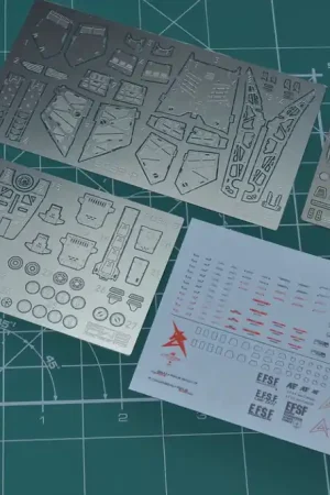 Commander Maintenant Madworks S39 Etching Parts with Decals for EG RX-93 NU Gundam
