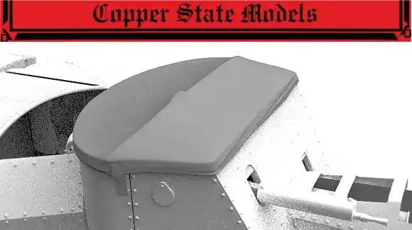Soldes Copper State Models A35-053 Garford-Putilov Turret Tent Cover