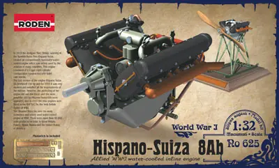 Vente Flash Roden 625 Plain engine Hispano-Suiza 8ab