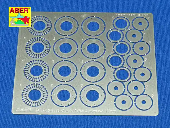 Aber 24024 Standard drilled discs brakes dia. 12mm Prix Bas