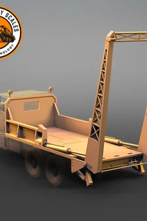 Marque IDAP Technology PMI0350B Brockway B666 Semitrailer Empty Open