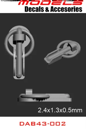 Achetez Aujourd'hui DAB Models 43-002XX Bonnet pins 30 units