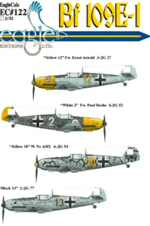 Eagle Editions D122-32 Bf 109 E-1 Dernière Chance
