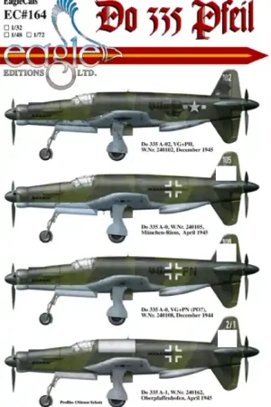 Eagle Editions D164-72 Do 335 Prix Bas