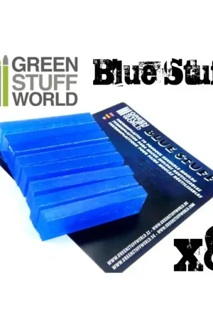 Green Stuff World 9016 Blue Stuff Molds (8 bars) Must-Have