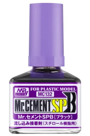 Authentique Mr.Hobby Mr.Cement SP Black MC-132