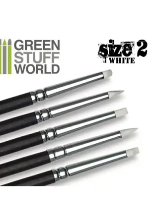 Achat Immédiat Green Stuff World 1026 Color Shaper WHITE - Size 2