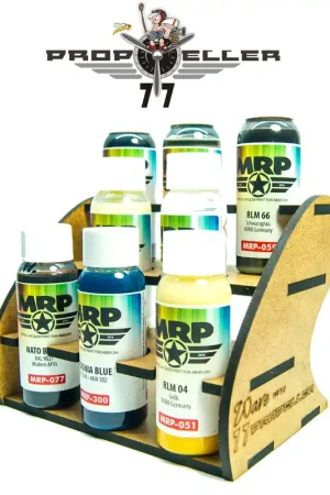 77propeller 312 “WAVE” KIT – THE mini PAINT STAND – CAPACITY 8 BOTTLES Seulement Aujourd'hui